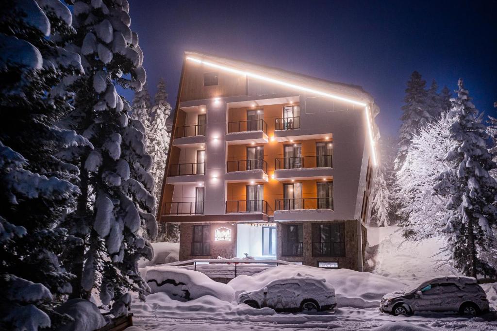 Apartments im Wald: Sauna, Restaurant, Frühstück, Foto 14