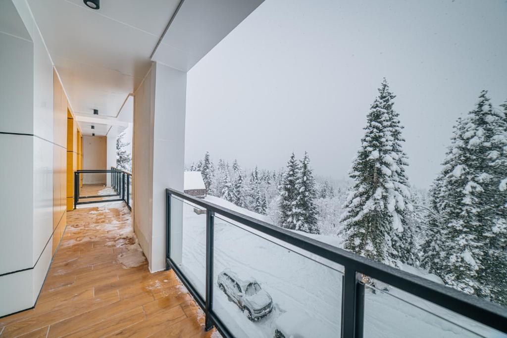 Apartments im Wald: Sauna, Restaurant, Frühstück, Foto 32