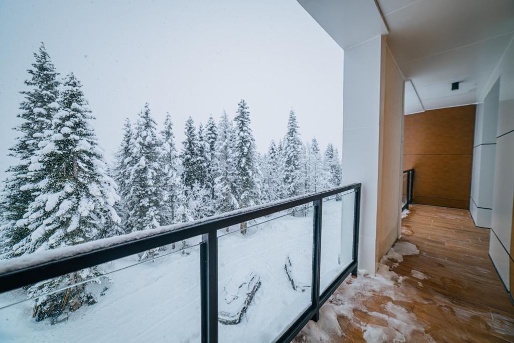 Apartments im Wald: Sauna, Restaurant, Frühstück, Foto 15