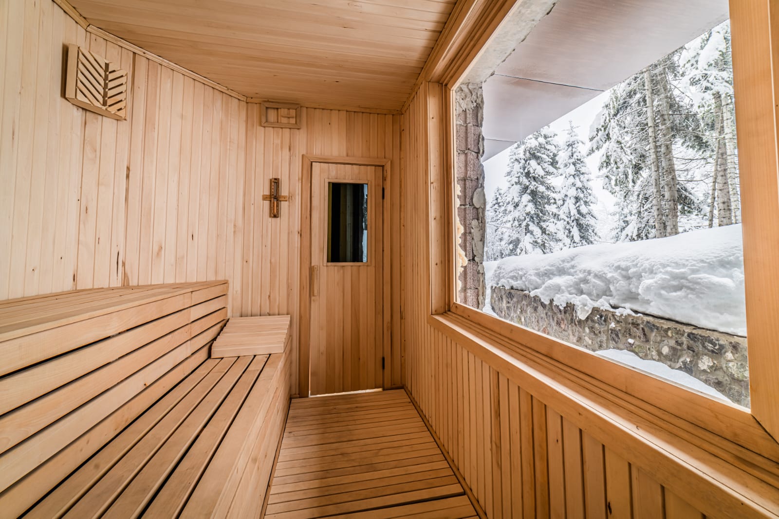Apartments im Wald: Sauna, Restaurant, Frühstück, Foto 3